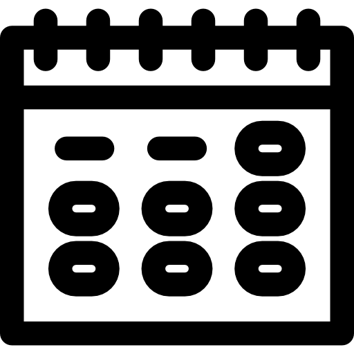 calendario icono gratis