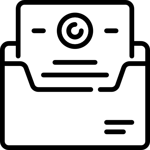 courrier Icône gratuit