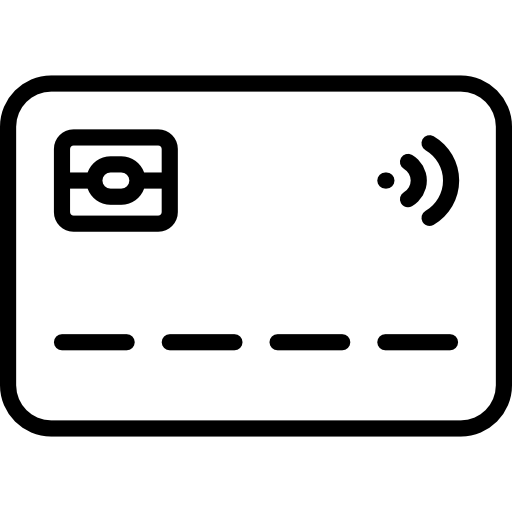 신용 카드 무료 아이콘