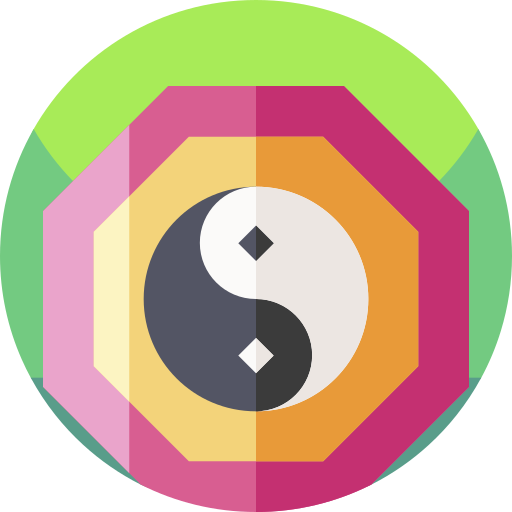 yin yang icono gratis