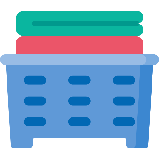 Laundry Basket Special Flat Icon