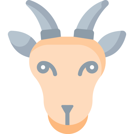 Goat Special Flat icon