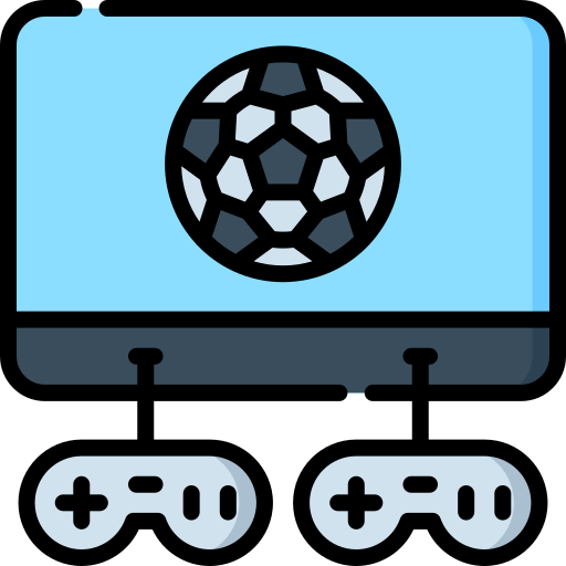 partido de fútbol icono gratis