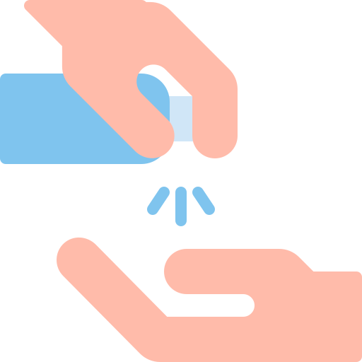 Hand sanitizer free icon