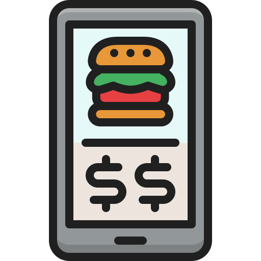 Order food Generic Outline Color icon