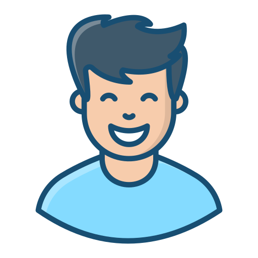 Boy Generic Outline Color icon