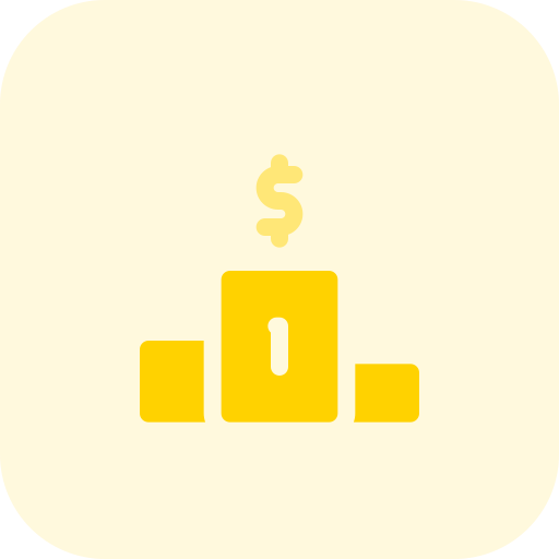 signo de dólar icono gratis