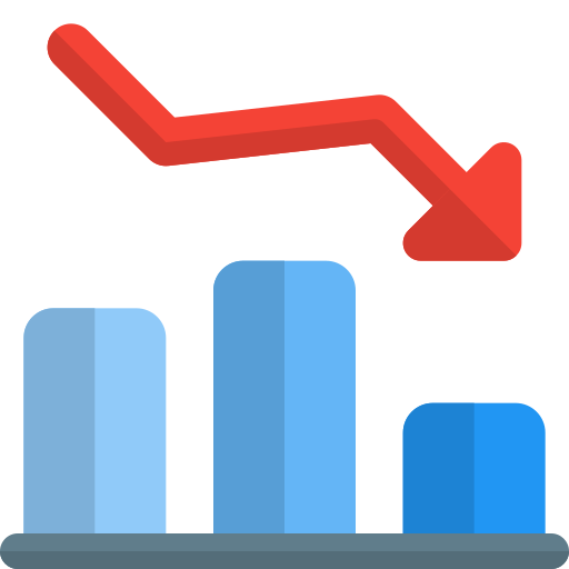 gráfico de barras icono gratis