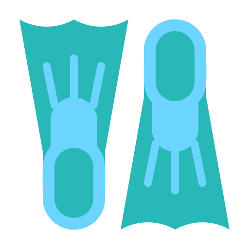 Fins free icon Fins free icon