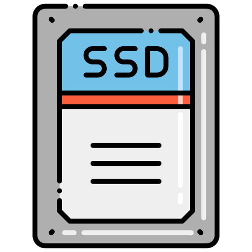 unidad de ssd icono gratis