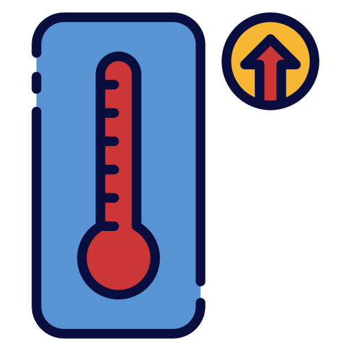 High Temperature PNG Image, A Thermometer Showing High Temperature