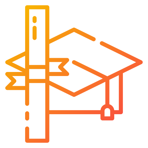 graduación icono gratis