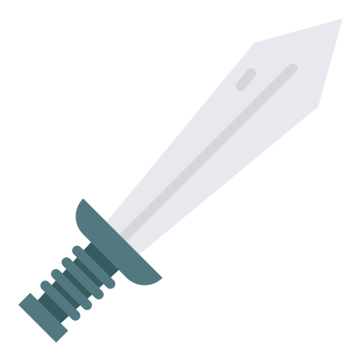 Sword Good Ware Flat icon