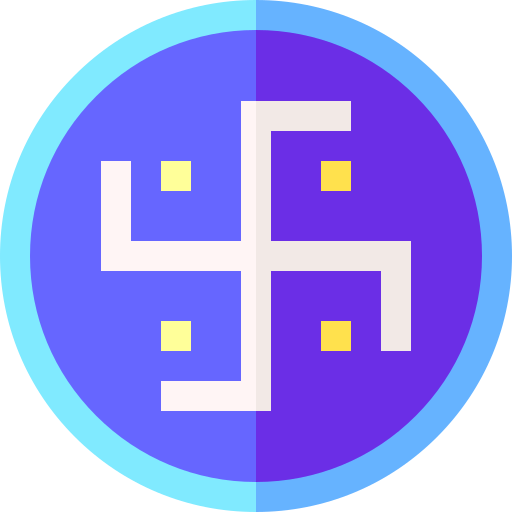 Swastika Basic Straight Flat icon