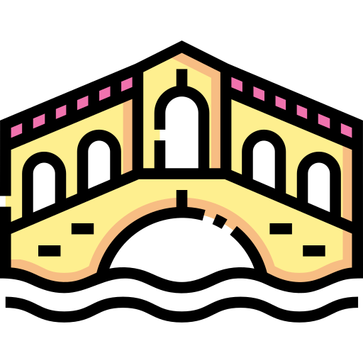 puente de rialto icono gratis