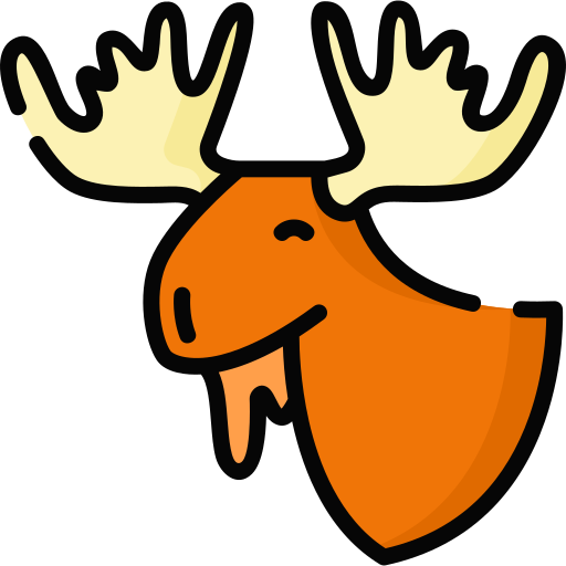 moose head clip art