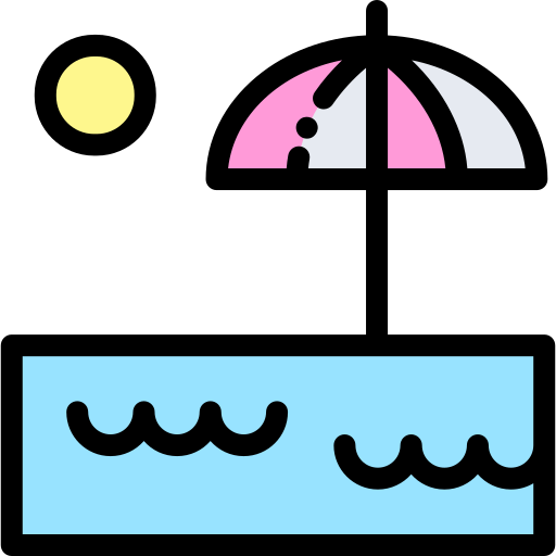 piscina grátis ícone
