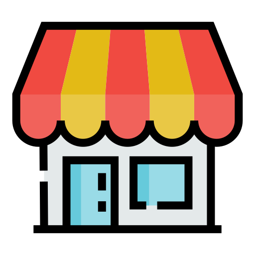 Store Generic Outline Color icon