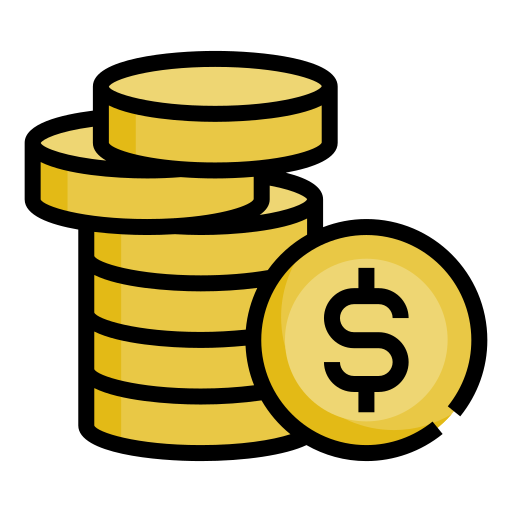 monedas icono gratis