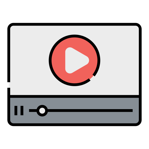 reproductor multimedia icono gratis