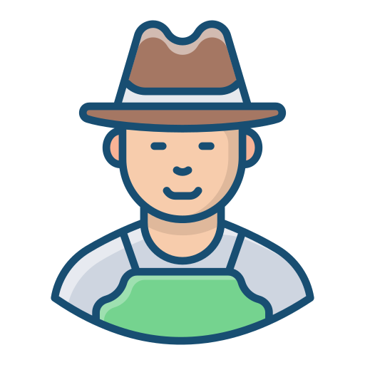 Gardener Generic Outline Color icon