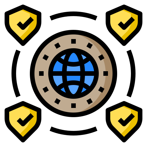 protección global icono gratis