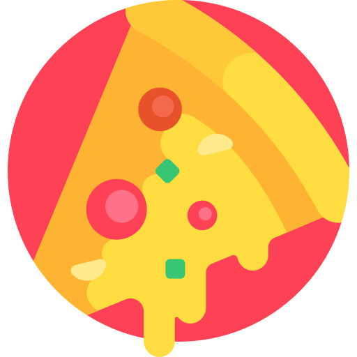 porción de pizza icono gratis