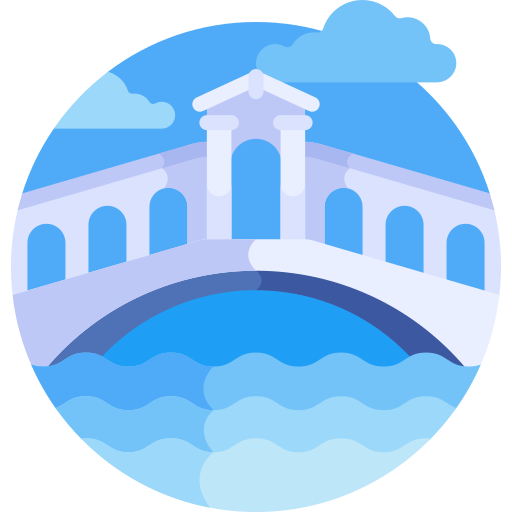 puente de rialto icono gratis