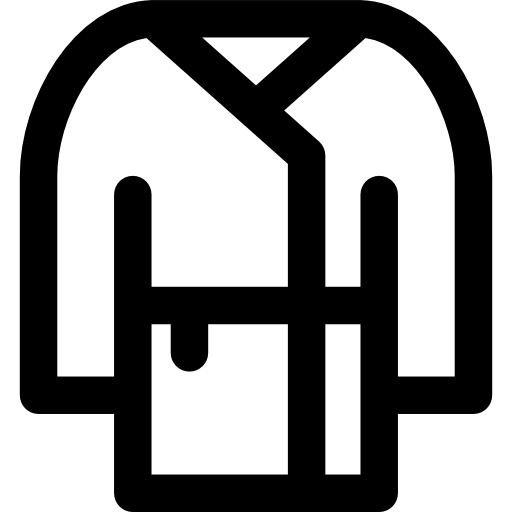 Bathrobe Basic Rounded Lineal icon