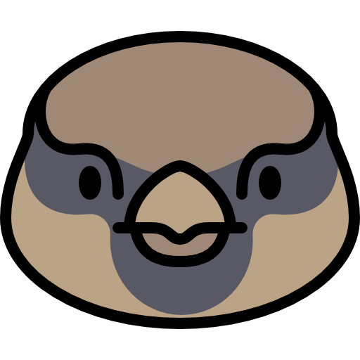 moineau Icône gratuit moineau Icône gratuit