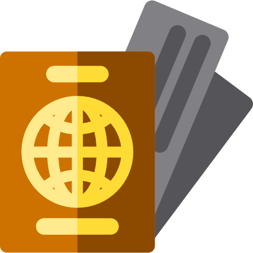 pasaporte icono gratis