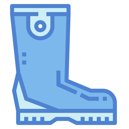 botas de agua icono gratis