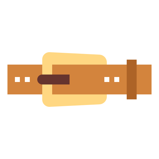 Belt Smalllikeart Flat icon