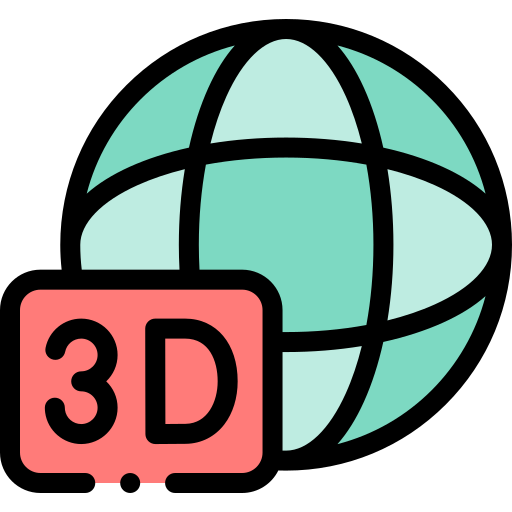 modelo 3d icono gratis