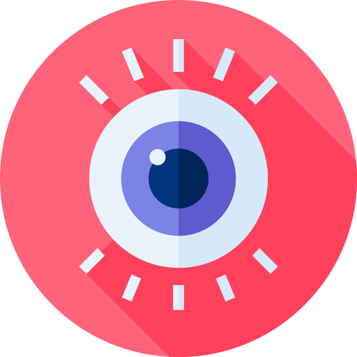visión icono gratis