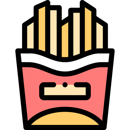 batatas fritas grátis ícone batatas fritas grátis ícone