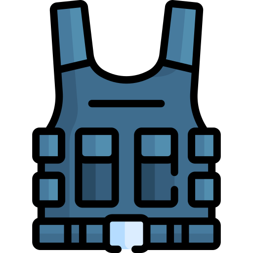 Bullet proof vest - free icon