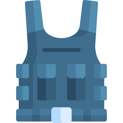 Bullet proof vest Special Flat icon