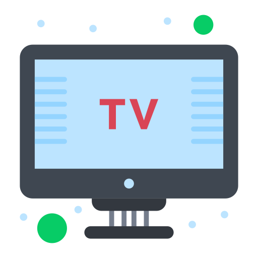 monitor de televisión icono gratis