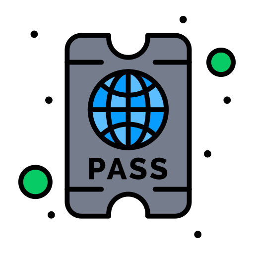 pasaporte icono gratis