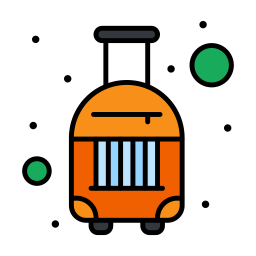 여행용 수하물 무료 아이콘 여행용 수하물 무료 아이콘