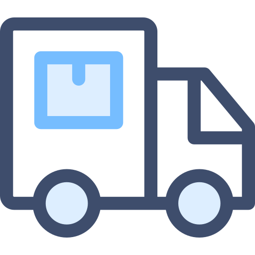 Delivery truck SBTS2018 Blue icon