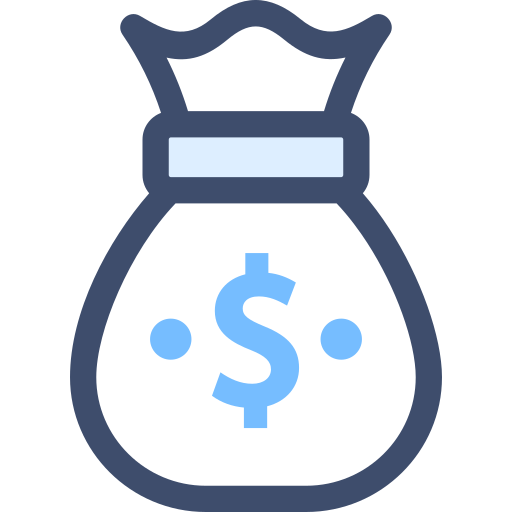 Money bag - free icon