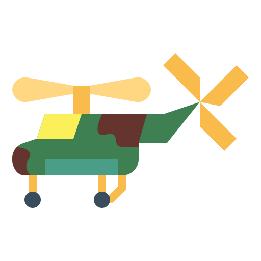 helicóptero icono gratis