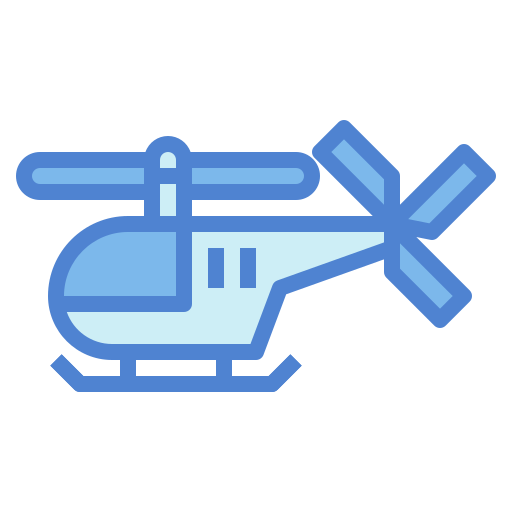 helicóptero icono gratis