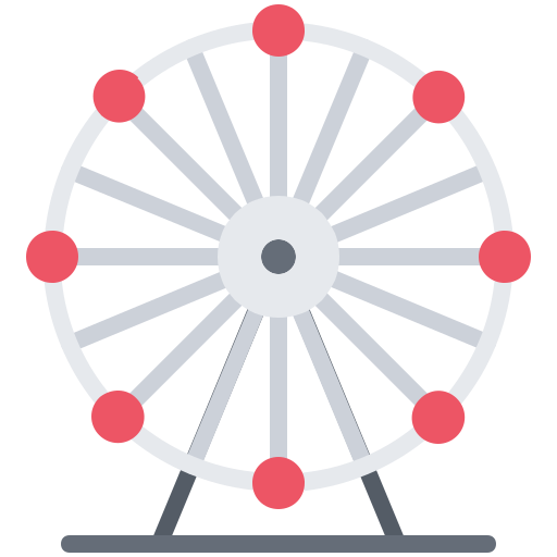 grande roue Icône gratuit