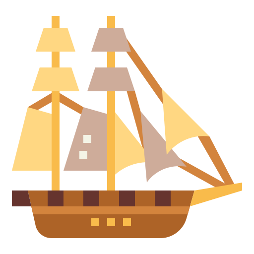 Barque Smalllikeart Flat icon