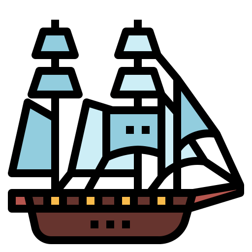 Barque Smalllikeart Lineal Color icon