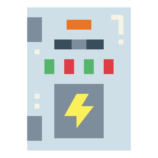 panel electrico icono gratis