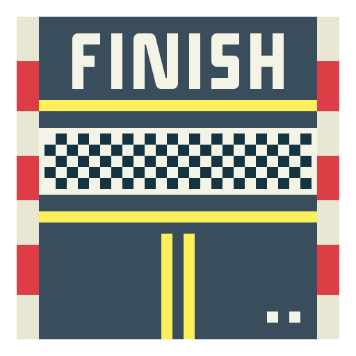 Finish line Smalllikeart Flat icon